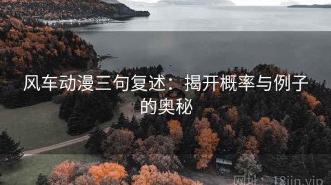 风车动漫三句复述：揭开概率与例子的奥秘