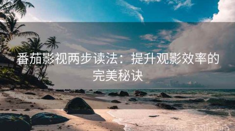 番茄影视两步读法：提升观影效率的完美秘诀